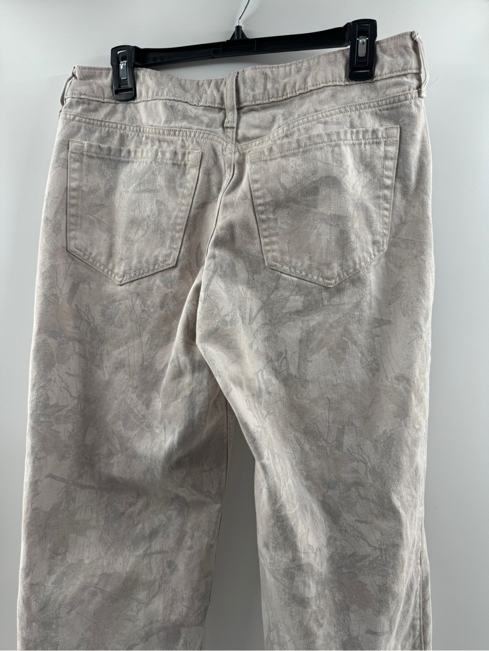 Hollister Low Rise Baggy Camo Print Jeans Women's Size 8 - Picture 7 of 9